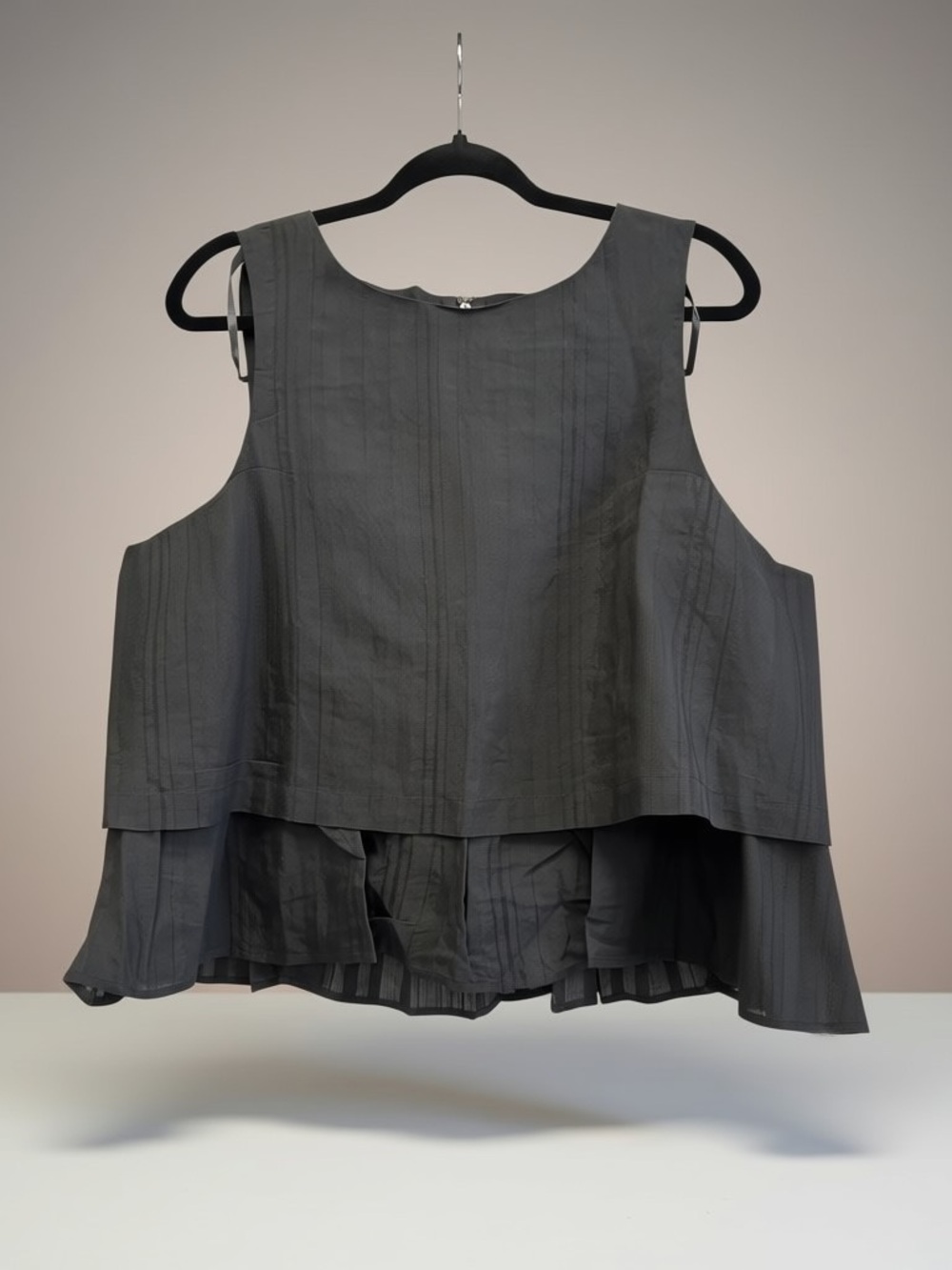 Kismet Black Layered Sleeveless Tank